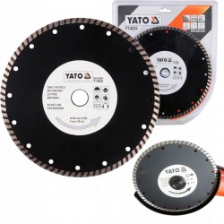 YATO TARCZA DIAMENTOWA SEGMENTOWA DO BETONU TURBO 230 MM YT-6025