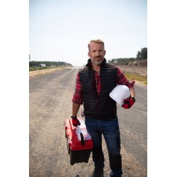KOSZULA FLANELOWA ROBOCZA BAWEŁNA W KRATĘ CE LAHTI PRO L4180304 r. XL