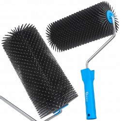 GEKO CZARNY WAŁEK DO ODPOWIETRZANIA WYLEWEK KOLCZASTY JEŻ 230x100mm G30192