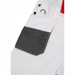 DEDRA SPODNIE OCHRONNE OGRODNICZKI ROBOCZE BIAŁE 190G/M2 BH4SO ROZ. XXL/58