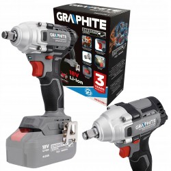 GRAPHITE KLUCZ UDAROWY BEZSZCZOTKOWY 18V 330NM 1/2" ENERGY+ 58G028-1 SOLO