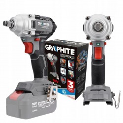 GRAPHITE KLUCZ UDAROWY BEZSZCZOTKOWY 18V 330NM 1/2" ENERGY+ 58G028-1 SOLO
