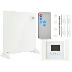GRZEJNIK NA PODCZERWIEŃ PROMIENNIK ELEKTRYCZNY 425W PANEL PILOT BEZGŁOŚNY