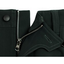 SPODNIE ELASTYCZNE ROBOCZE SOFTSHELL MĘSKIE BHP ODBLASKOWE SPANDEX R. L