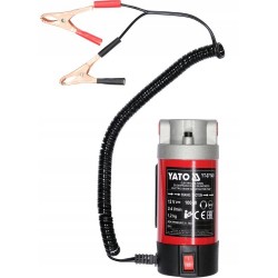 YATO POMPKA POMPA DO SPUSZCZANIA ROPY OLEJU SILNIKOWEGO ELEKTRYCZNA 12V