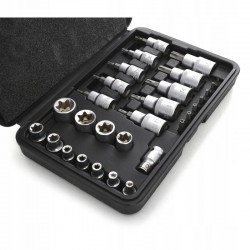 KRAFT&DELE ZESTAW BITÓW I NASADEK TORX 30el. WALIZKA KD10242