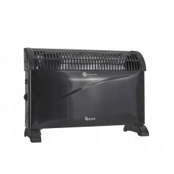 GEKO GRZEJNIK KONWEKTOROWY 2000W ELEKTRYCZNY 3 POZIOMY MOCNY CZARNY G80437