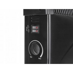 GEKO GRZEJNIK KONWEKTOROWY 2000W ELEKTRYCZNY 3 POZIOMY MOCNY CZARNY G80437