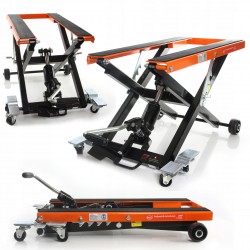 PODNOŚNIK SERWISOWY MOTOCYKLOWY HYDRAULICZNY STOJAK ATV QUADY CROSS 500KG