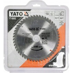 YATO TARCZA DO CIĘCIA DREWNA WIDIOWA 184x30mm 50T YT-6062
