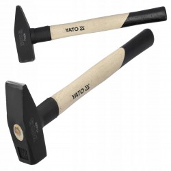 YATO UNIWERSALNY MŁOTEK ŚLUSARSKI 1000G 1KG TRZONEK DREWNIANY YT-4508