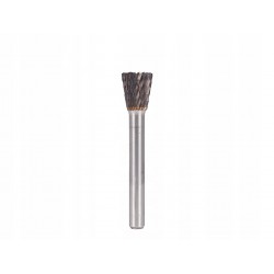 GEKO FREZ PILNIK DO METALU Z WĘGLIKA WOLFRAMU 12X12MM 6MM STOŻEK ODWRÓCONY