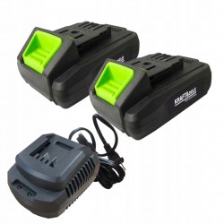 ZESTAW KLUCZ UDAROWY 750Nm 2x AKUMULATORY 3Ah 21V +NASADKI WALIZKA KD3407