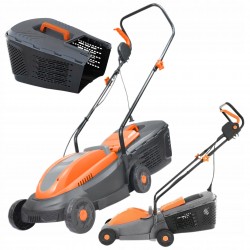 KOSIARKA ELEKTRYCZNA DO TRAWY 2400W NÓŻ 32CM LEKKA KOSZ 25L Z REGULACJĄ KD