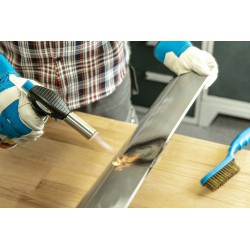 HOEGERT PALNIK GAZOWY LUTOWNICA PIEZO HT2C500 + KARTUSZ GAZ