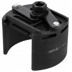 YATO KLUCZ NASTAWNY REGULOWANY NASADKA DO FILTRÓW OLEJU 1/2'' 105-150 MM