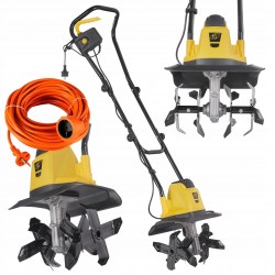GLEBOGRYZARKA ELEKTRYCZNA KULTYWATOR DO GLEBY ZIEMI 32cm 2w1 4 NOŻE +KABEL