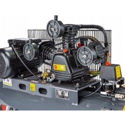 POWERMAT KOMPRESOR OLEJOWY 4KM 200L 650L/MIN 8BAR +WĄŻ 15M PM-KO-200T-400V