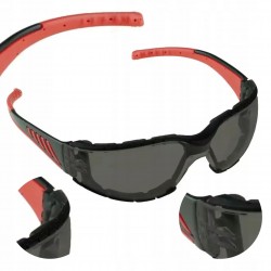DEDRA OKULARY OCHRONNE PRZYCIEMNIANE FT PIANKA EVA BH1057BL