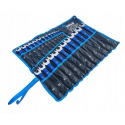 KLUCZE PŁASKO OCZKOWE 6-32mm 25el KLUCZE PŁASKIE GUMOWA RĘKOJEŚĆ OD9061