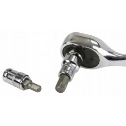 ZESTAW BITÓW KLUCZE IMBUS TORX SPLINE 40 SZTUK KASETA METAL TWARDE M66410