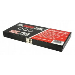 ZESTAW BITÓW KLUCZE IMBUS TORX SPLINE 40 SZTUK KASETA METAL TWARDE M66410