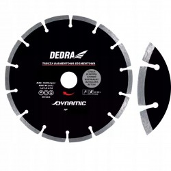DEDRA PIŁA TARCZOWA TARCZA DIAMENTOWA SEGMENTOWA 300/25,4 DO BETONU HP2118E