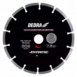 DEDRA PIŁA TARCZOWA TARCZA DIAMENTOWA SEGMENTOWA 300/25,4 DO BETONU HP2118E