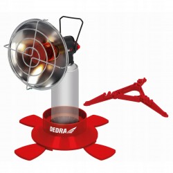 DEDRA PROMIENNIK TURYSTYCZNY GAZOWY NA KARTUSZ 7/16" PIEZO 31A008
