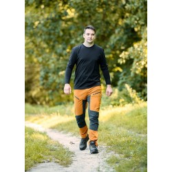NEO KOSZULKA DŁUGI RĘKAW CZARNA BAWEŁNIANA Longsleeve CE 81-691 ROZMIAR S