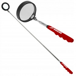 DEDRA LUSTERKO INSPEKCYJNE 70MM LED TELESKOPOWE 285-880MM OKRĄGŁE 06F801