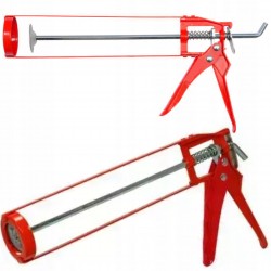 DEDRA RĘCZNY WYCISKACZ RAMOWY 230MM DO TUB SILIKONU KLEJ DED1200