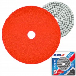 DEDRA ELASTYCZNY DIAMENTOWY DYSK POLERSKI H10H0400 GR.0400 100mm NA SUCHO