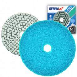DEDRA ELASTYCZNY DIAMENTOWY DYSK POLERSKI H10H0050 GR.0050 100mm NA SUCHO