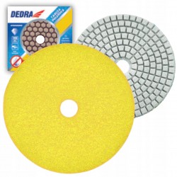 DEDRA ELASTYCZNY DIAMENTOWY DYSK POLERSKI H10H0100 GR.0100 100mm NA SUCHO