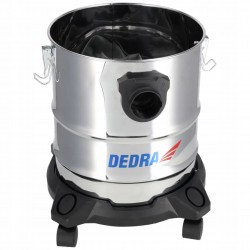 DEDRA ODKURZACZ PRZEMYSŁOWY 1200W 20L GIPS GRUZ POPIÓŁ DMUCHAWA KOMINKOWY