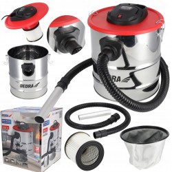 DEDRA ODKURZACZ KOMINKOWY DO POPIOŁU 1200W ZBIORNIK 20L DED6593