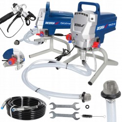 DEDRA AGREGAT MALARSKI HYDRODYNAMICZNY 950W PRZEDŁUŻKA 2 L/MIN 15M PIST 517