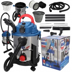 DEDRA ODKURZACZ DO PRACY NA MOKRO I SUCHO 1600W 5w1 GIPS/POPIÓŁ/DMUCHAWA