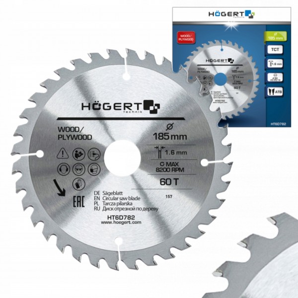 HOEGERT TARCZA PILARSKA 185x60Tx30 HT6D782