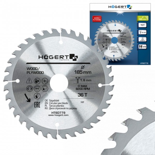 HOEGERT TARCZA PILARSKA 185x36Tx30 HT6D779