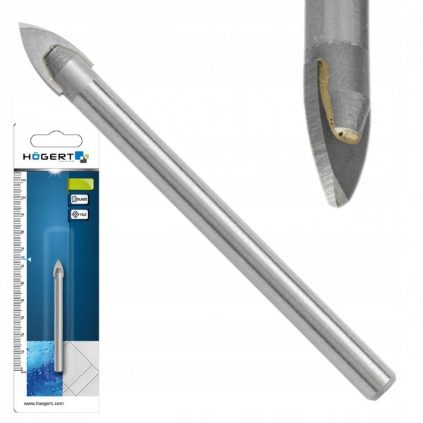HOEGERT WIERTŁO DO SZKŁA CERMIKI PŁYTEK 5.0 MM HT6D085 HOEGERT WIERTŁO DO SZKŁA CERMIKI PŁYTEK 5.0 MM HT6D085