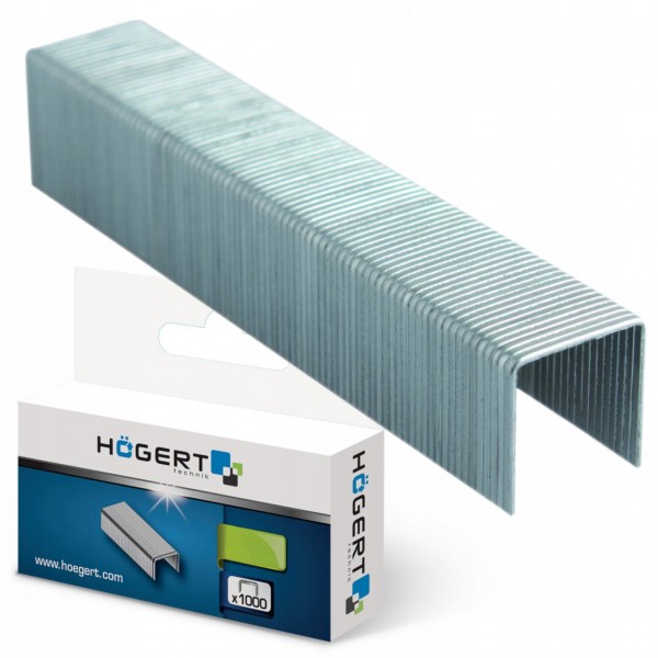 HOEGERT ZSZYWKI STALOWE TYP J 12 MM, 11.3MM 1000 PCS TAPICEROWANIE HT2C056 HOEGERT ZSZYWKI STALOWE TYP J 12 MM, 11.3MM 1000 PCS TAPICEROWANIE HT2C056