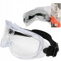 YATO GOGLE PRZECIWODPRYSKOWE OCHRONNE OKULARY BHP BEZBARWNE YT-73830