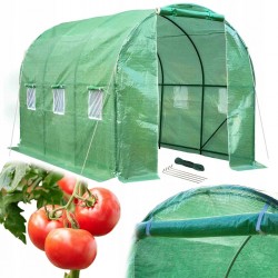 TUNEL OGRODOWY FOLIOWY 6m2 SZKLARNIA NA WARZYWA 3M x 2M x 2M M85000