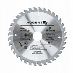 HOEGERT TARCZA PILARSKA 165x18Tx30 HT6D776