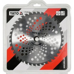 YATO TARCZA DO KOSY SPALINOWEJ DO CIĘCIA CHWASTÓW 255MM WIDIOWA YT-85150