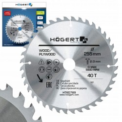 HOEGERT TARCZA PILARSKA 255x40Tx30 HT6D789