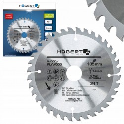 HOEGERT TARCZA PILARSKA 185x24Tx30 HT6D778