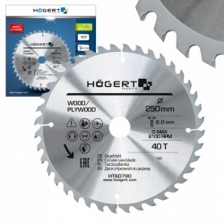 HOEGERT TARCZA PILARSKA 250x40Tx30 HT6D790